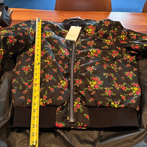 BNWT Gucci Floral Bouquets Print Bomber Jacket - Picture 10 of 10